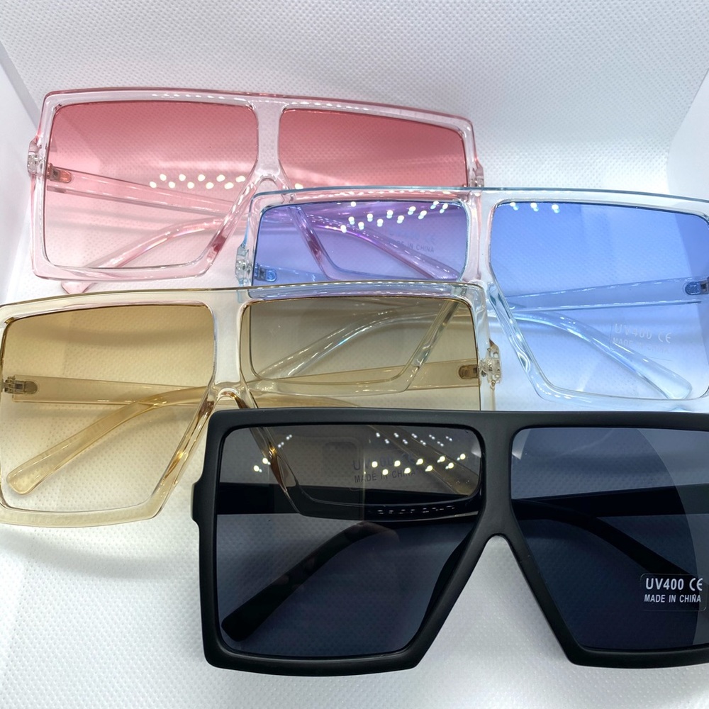 Large Square Summer Sunglasses